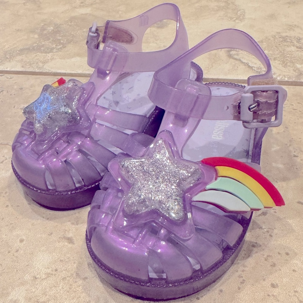 Mini Melissa jelly shoes